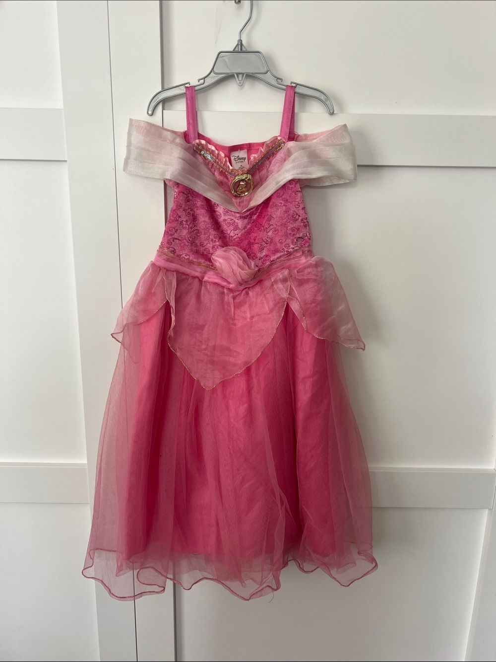 Disney Princess Aurora Costume Dress pink and velvet